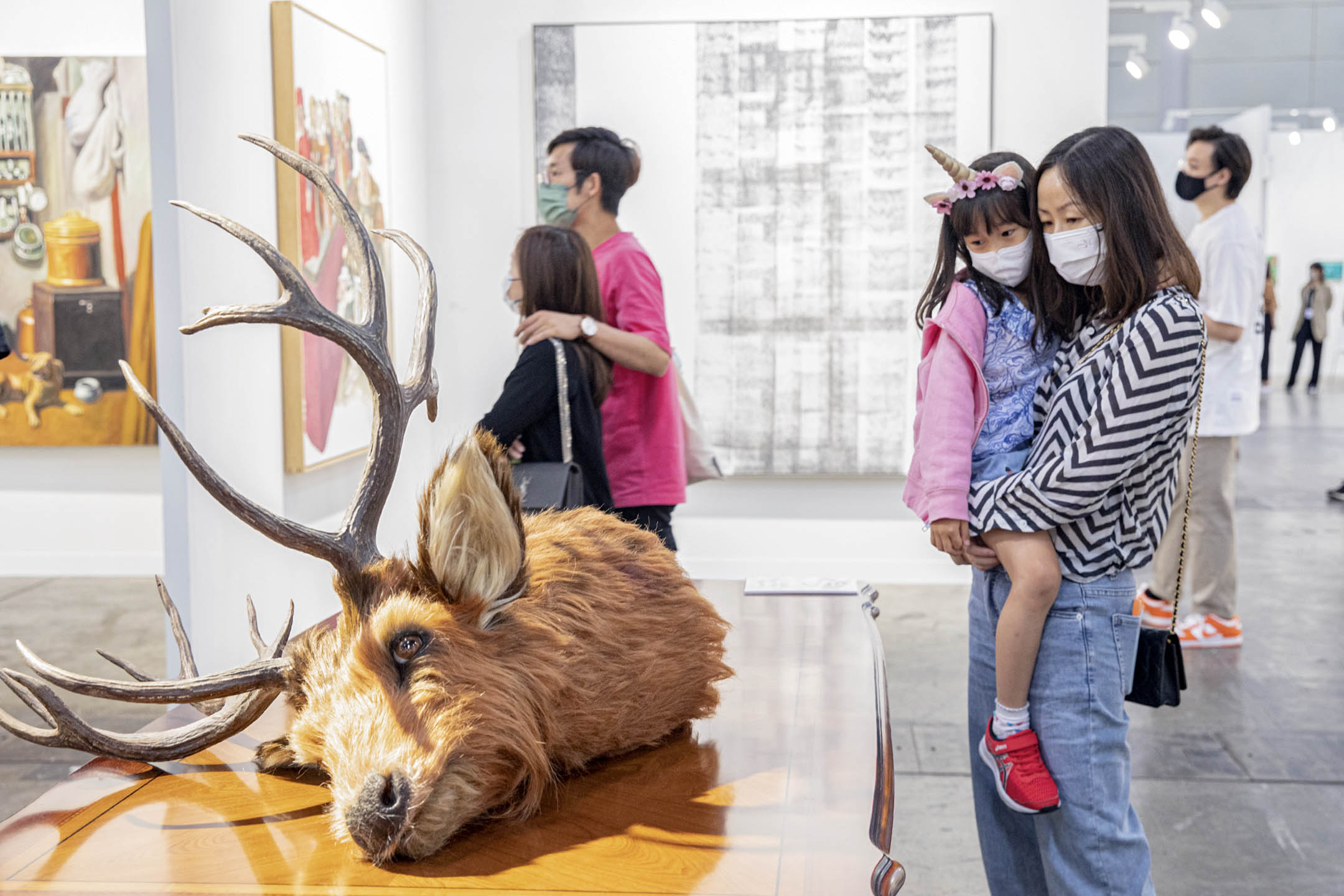 2021年5月22日,2021巴塞尔艺术展。