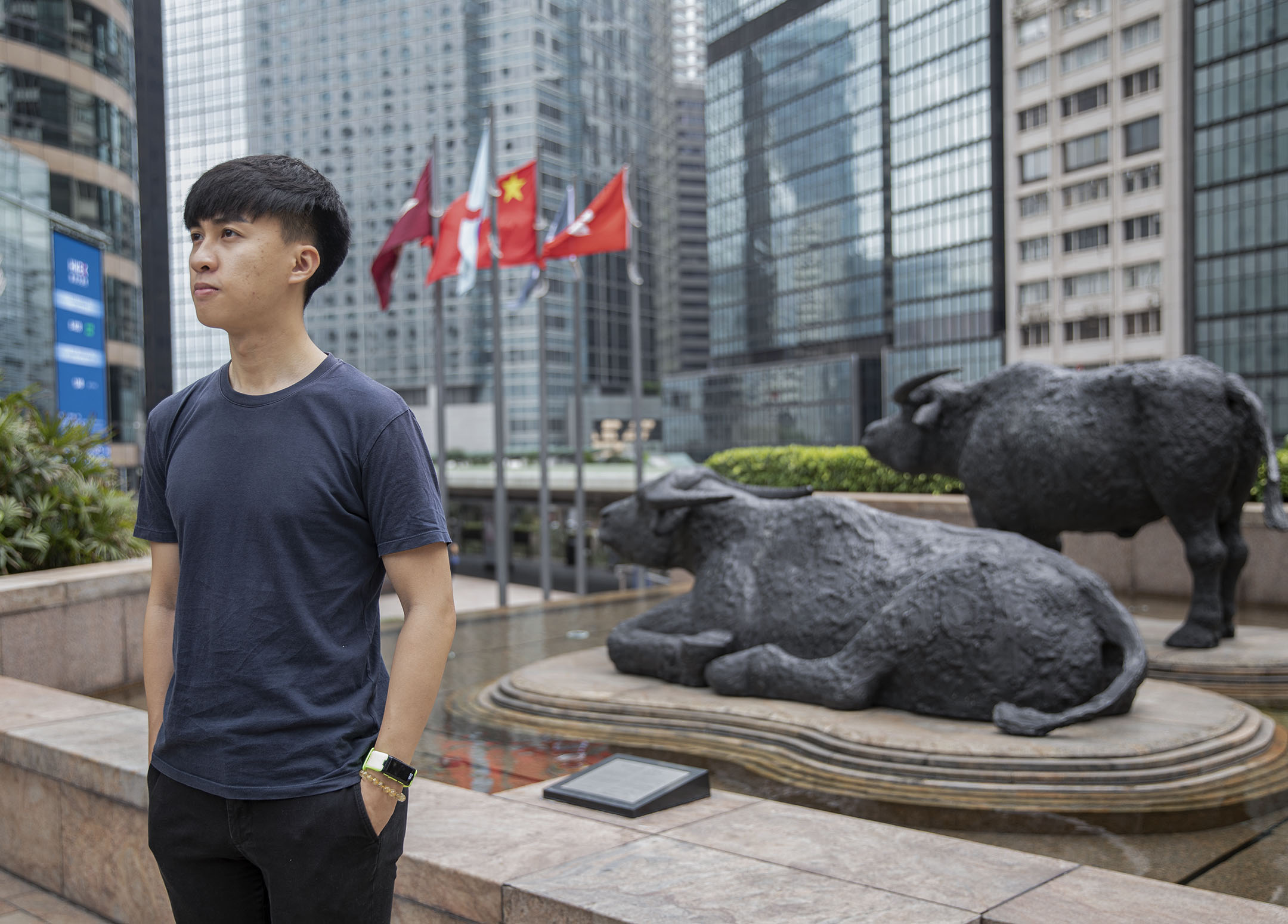將19萬港元全數投入美股GME的大學生林俊豪。