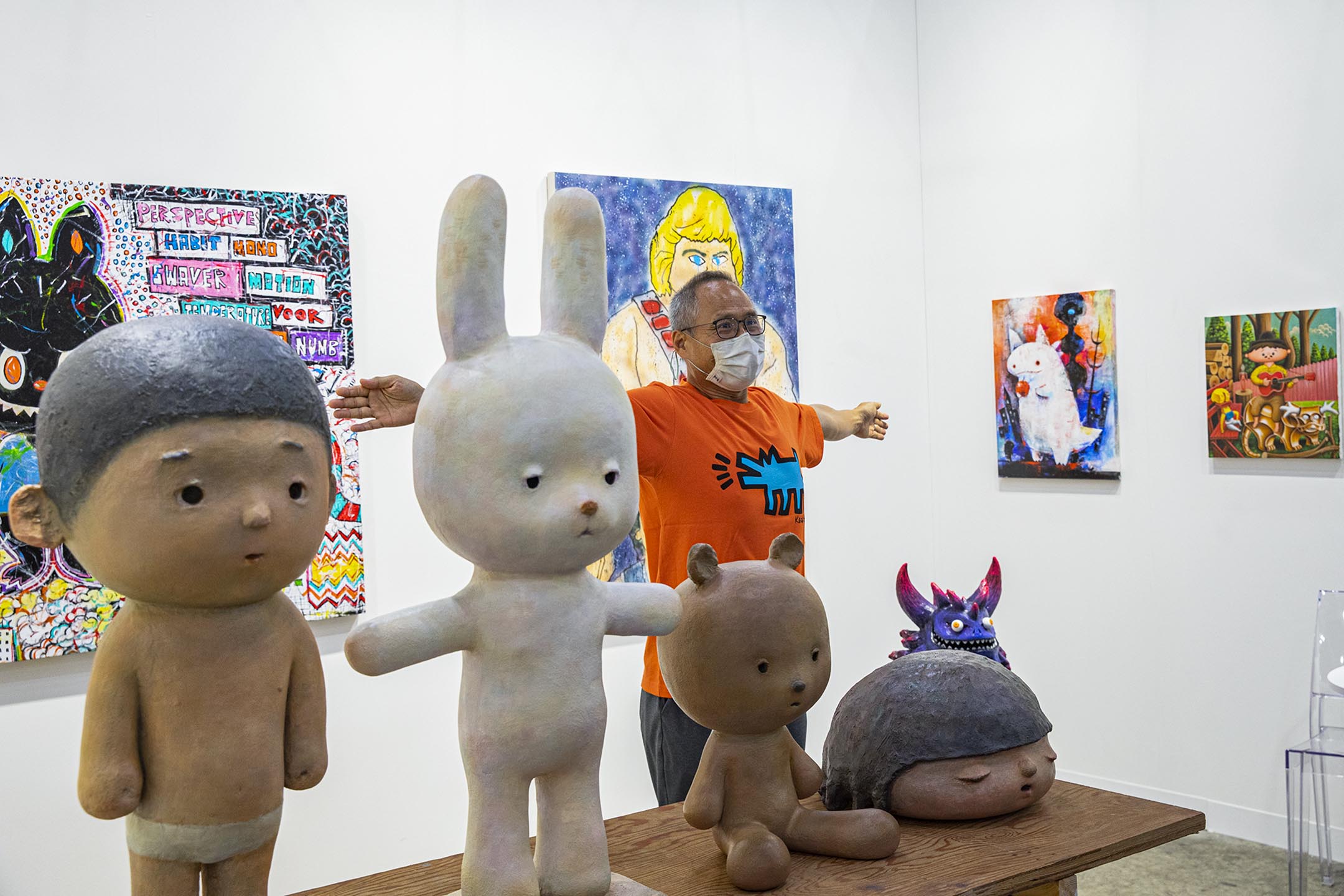 2021年5月23日,2021巴塞尔艺术展。