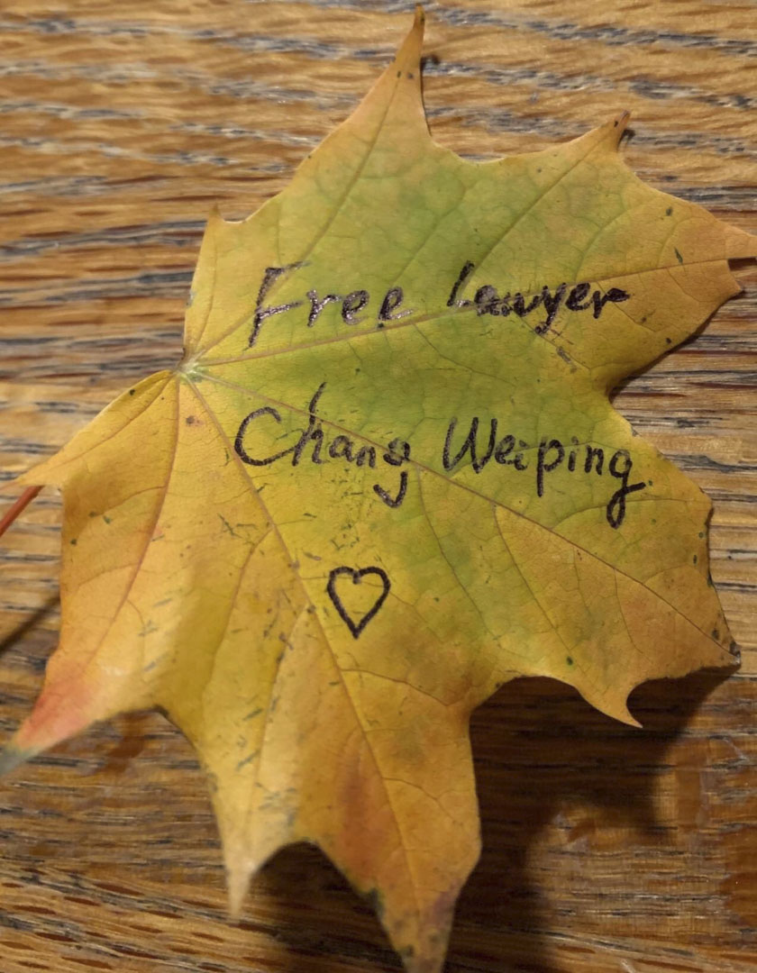 常瑋平被抓捕後，行動者組建#Freechangweiping臉書專頁，發起「幫常瑋平回家」的徒步活動，並用各種形式聲援他的自由。