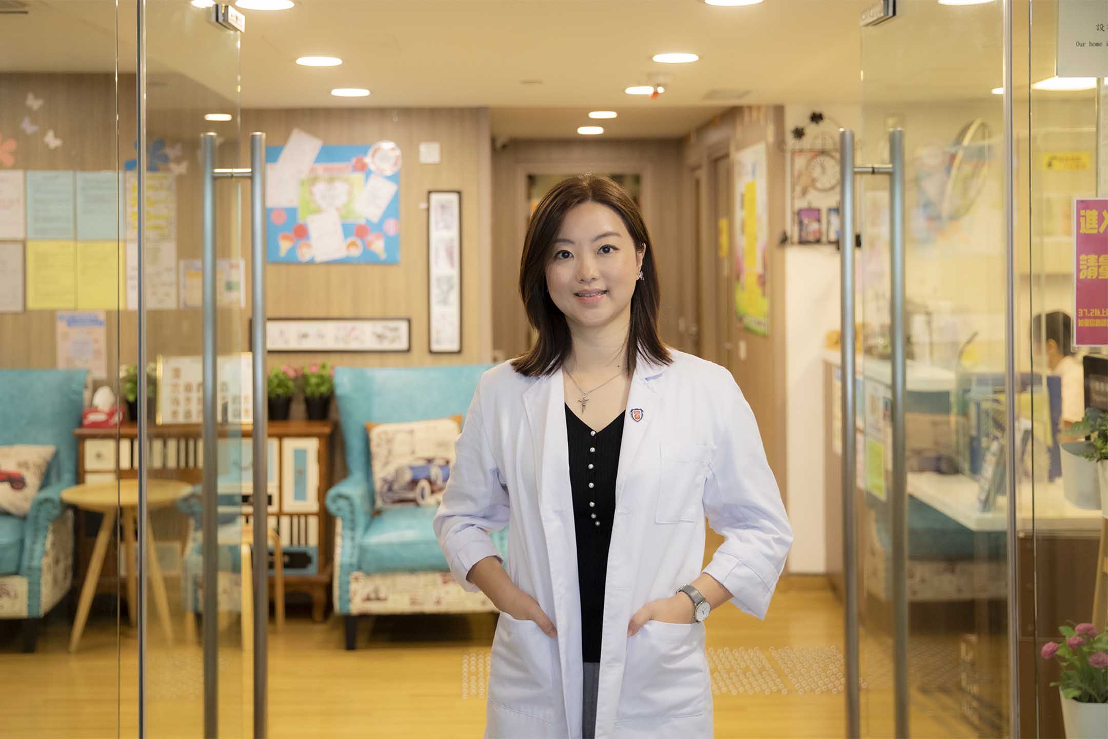 保良局高級言語治療師李曉彤。