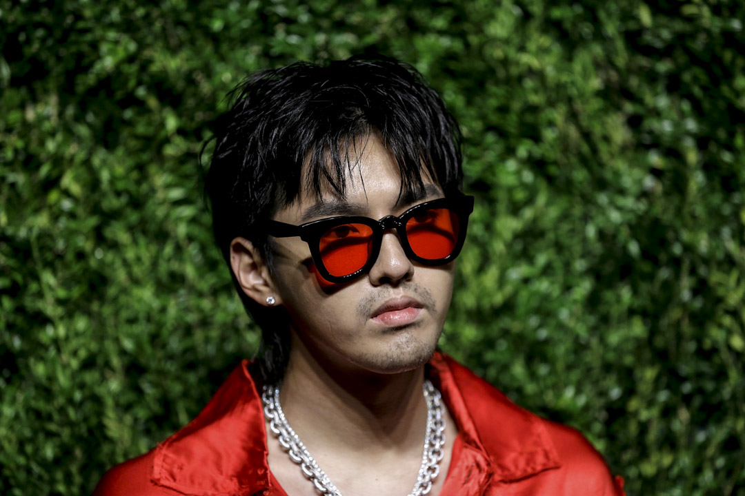 2018年11月5日,吴亦凡在纽约布鲁克林参加Vogue的时尚活动。