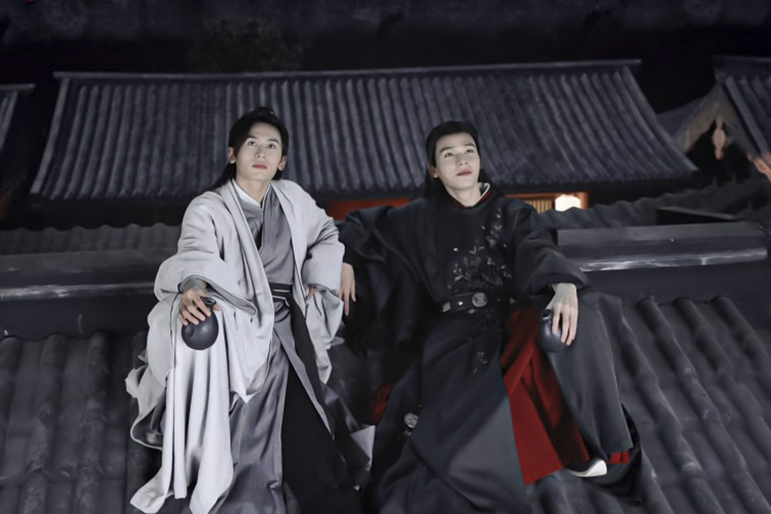 《山河令》中的張哲瀚、龔俊。