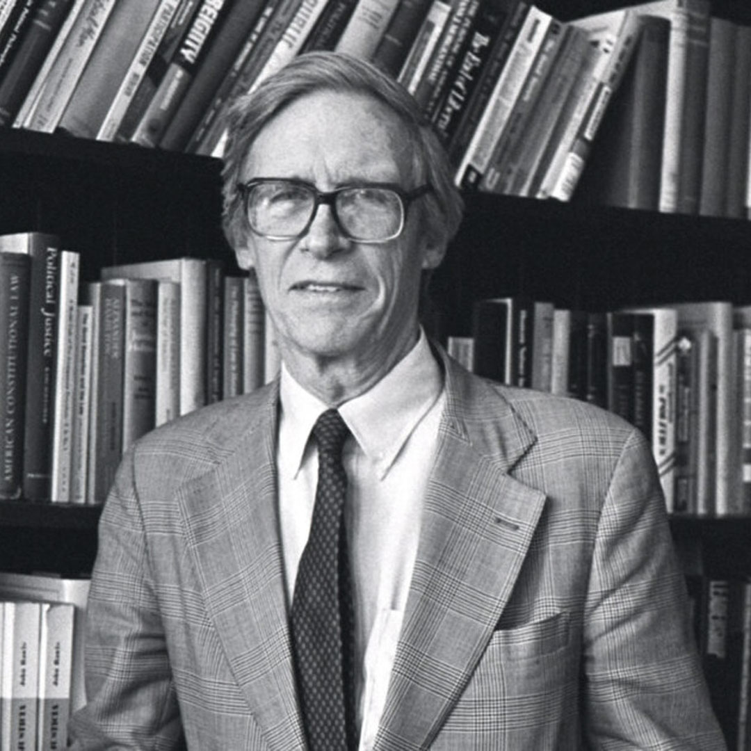 美国哲学家约翰・罗尔斯(John Rawls)。