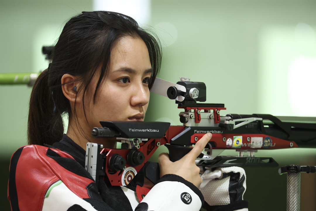 2021年7月21日,中国选手王璐瑶于射击女子10米气步枪无缘决赛。