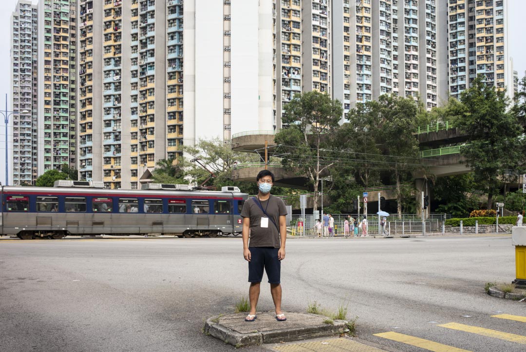 前區議員林進的議員助理阿然。