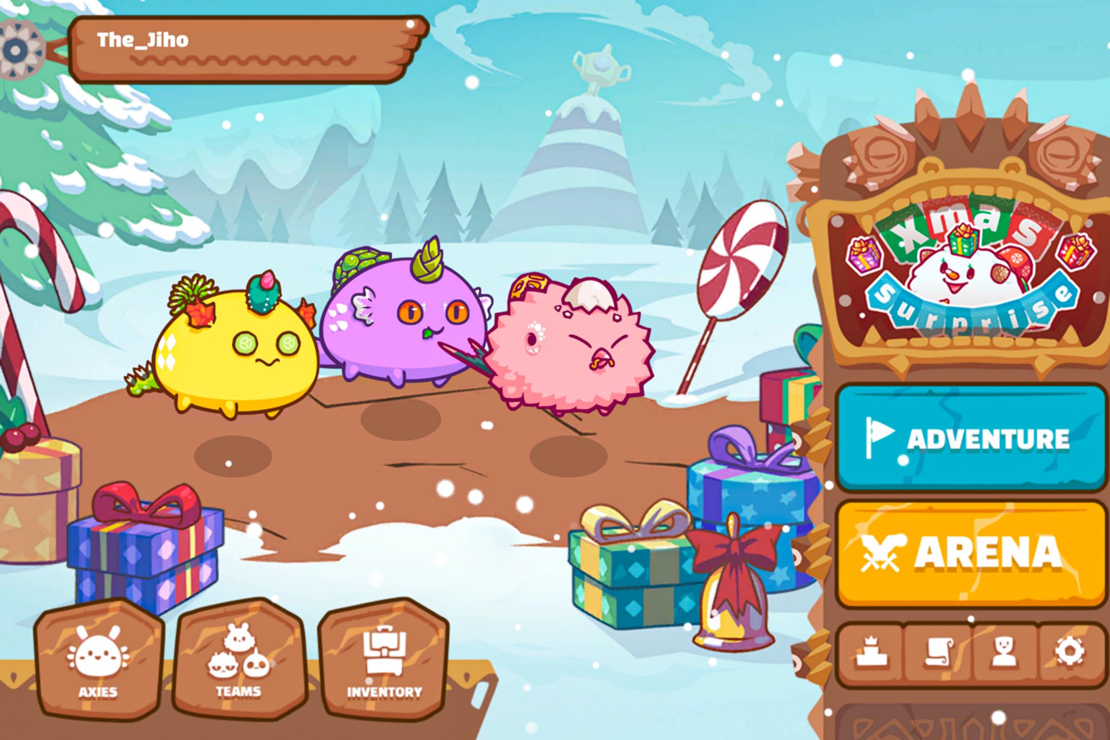 Axie Infinity 线上游戏。