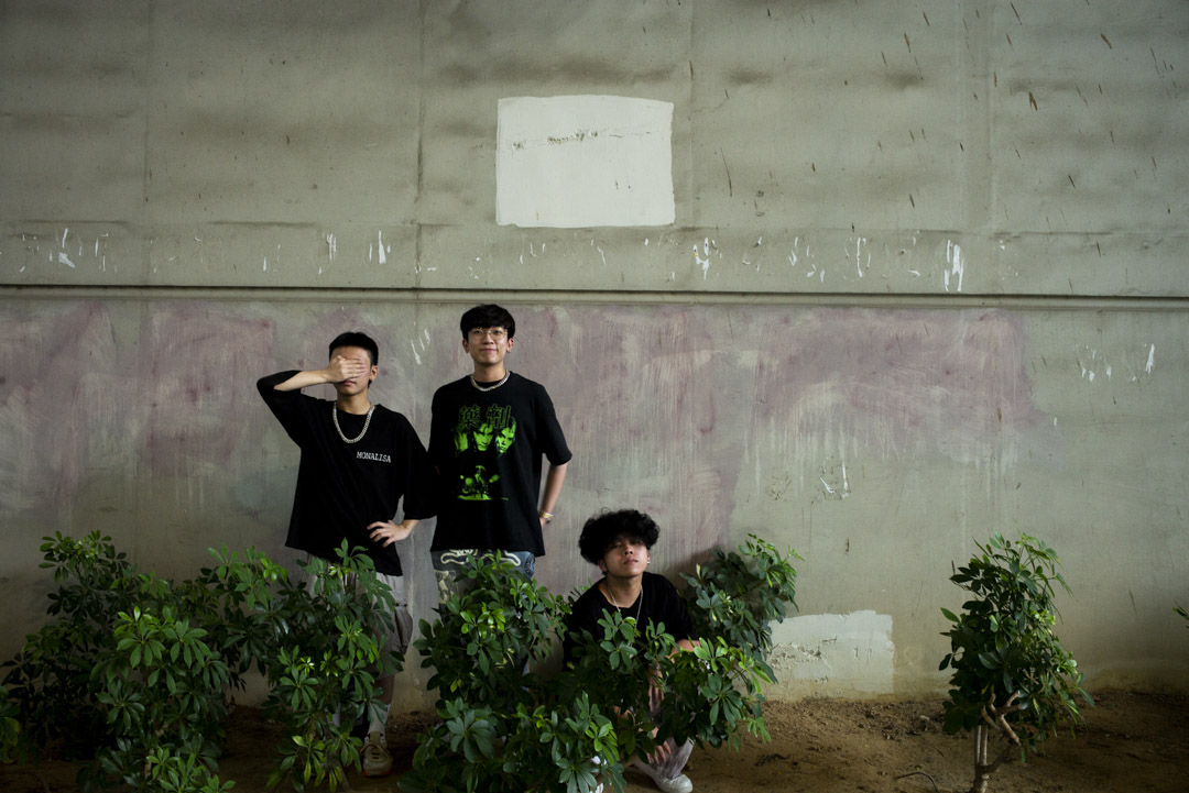 子熙、Ricky與哈比。