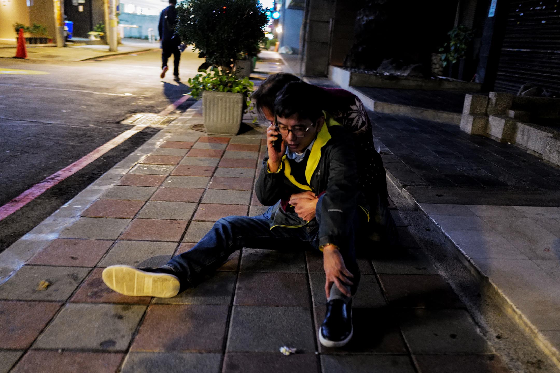 台北林森北路条通。
