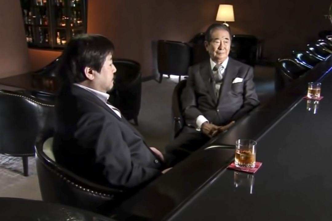 石原慎太郎與西村賢太曾做過的一次長達五十分鐘的電視對談。