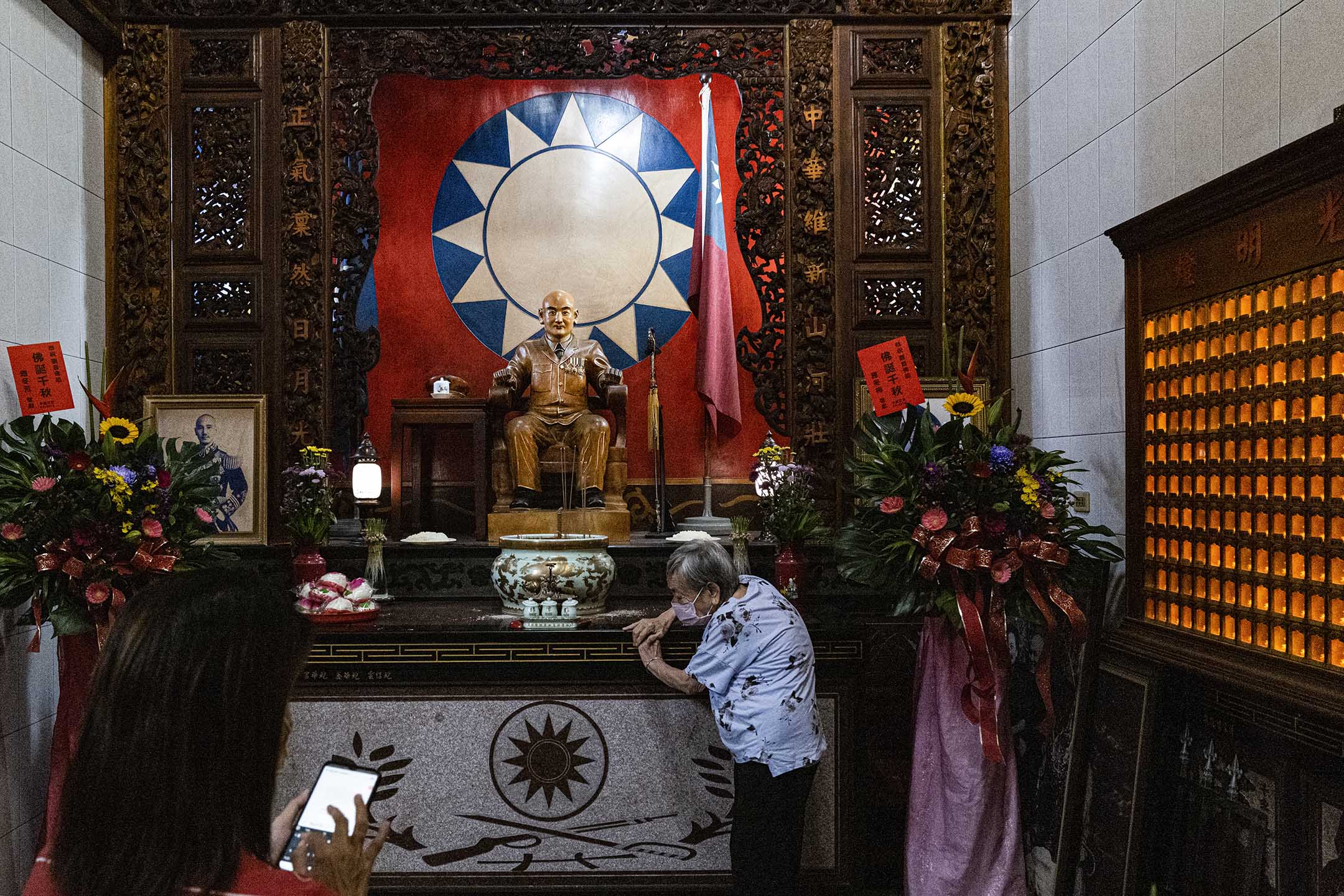 2021年,高雄旗津的廟宇。
