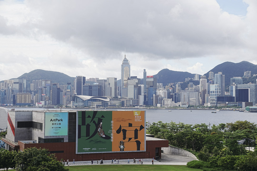 2022年6月22日,香港故宮博物館。