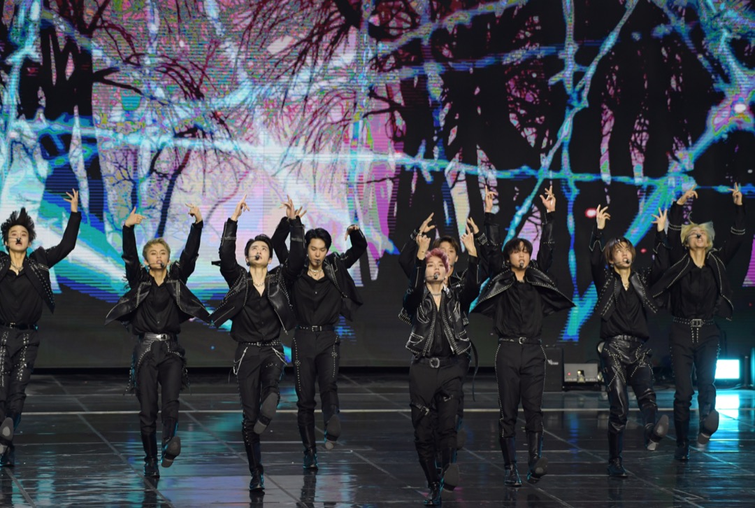 2022年1月27日，韓國男團NCT在GAON音樂榜頒獎禮上表演。