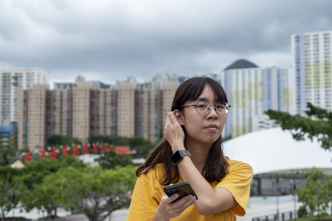 浸大三年級生、主修廣播新聞的王愷澄(Ceci)。