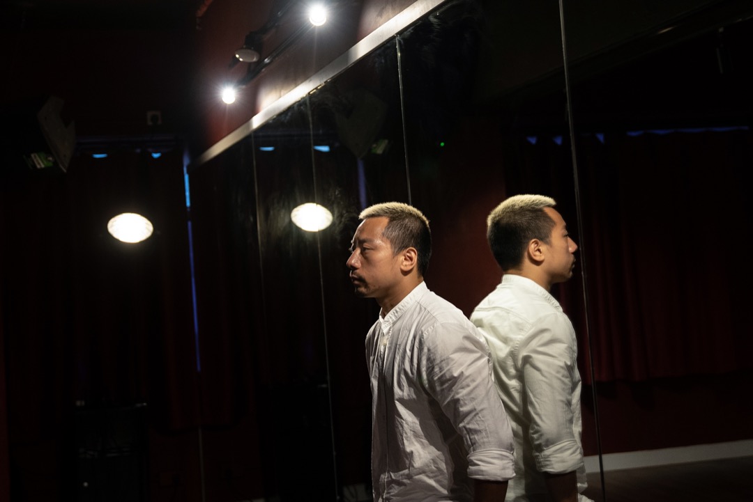 前舞者,現職編舞、活動策劃、創意總監等工作的Alan。