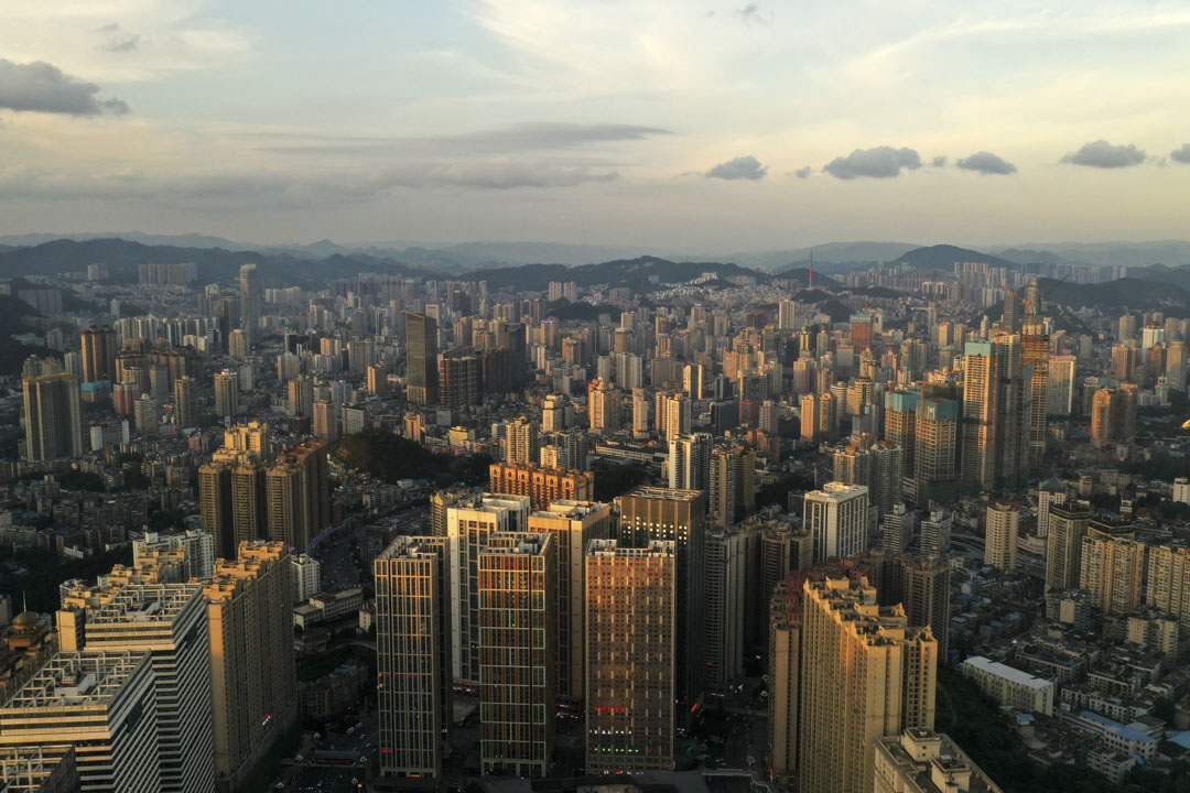 貴陽花果園位於貴陽市中心,是中國最大型住宅項目。