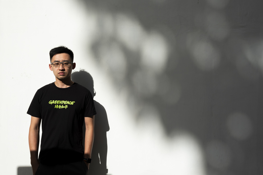 綠色和平項目主任伍漢林。