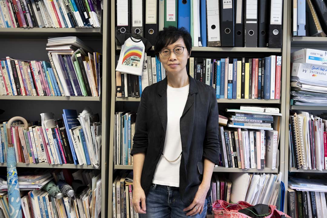 香港浸會大學社會學系副教授黃結梅。