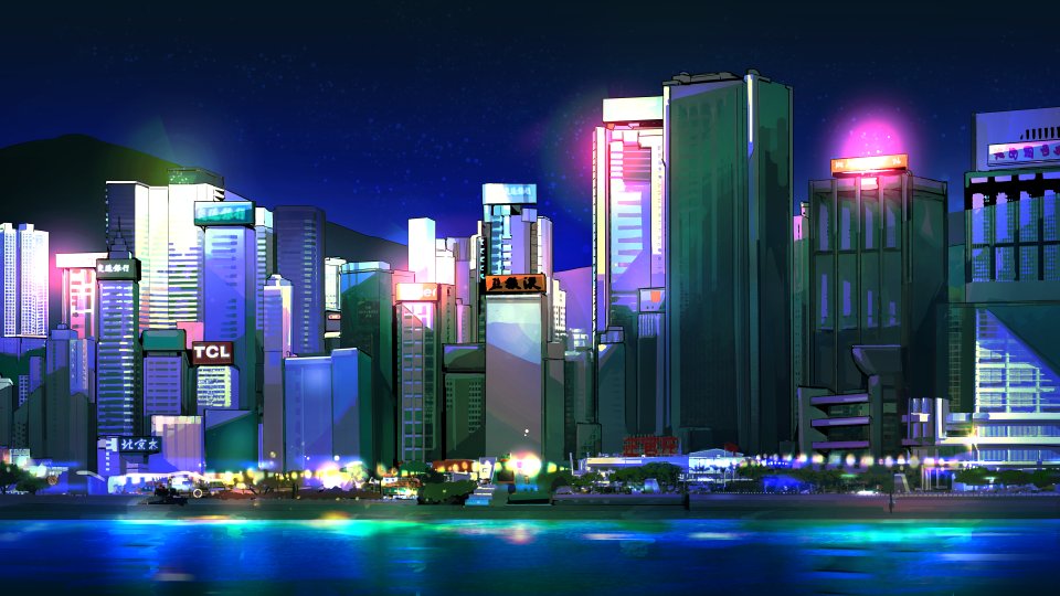 香港。