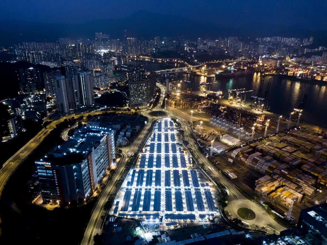 2022年3月5日,香港首个社区隔离设施的方舱医院已经启用。