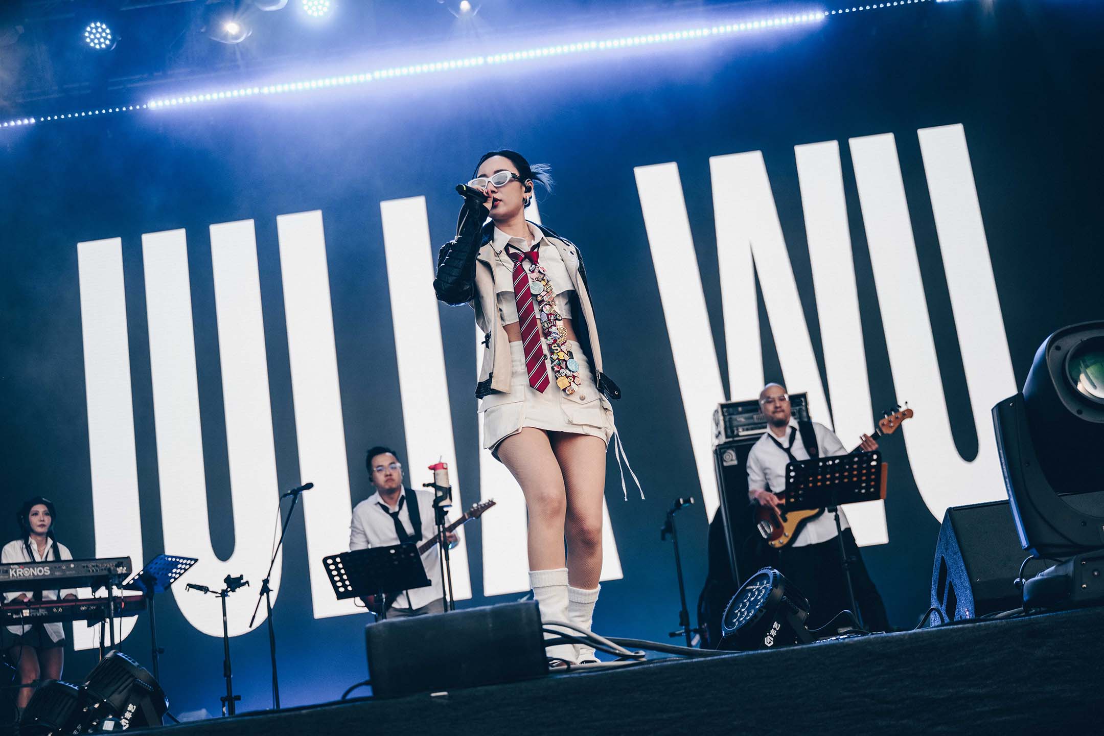 2023年3月4日,香港,「Clockenflap 2023」音樂節。