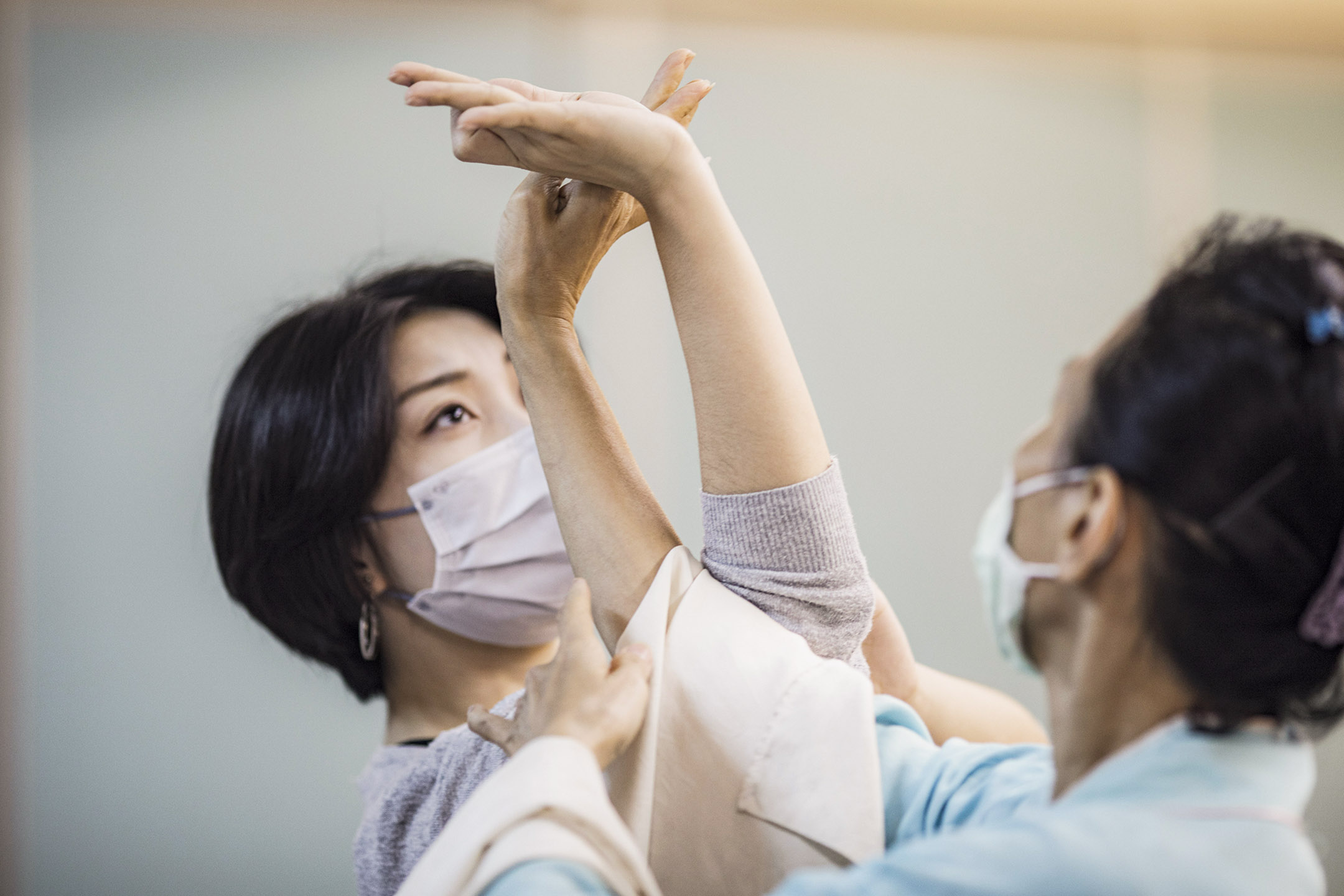 2022年9月9日,台北,袁学慧在采排。