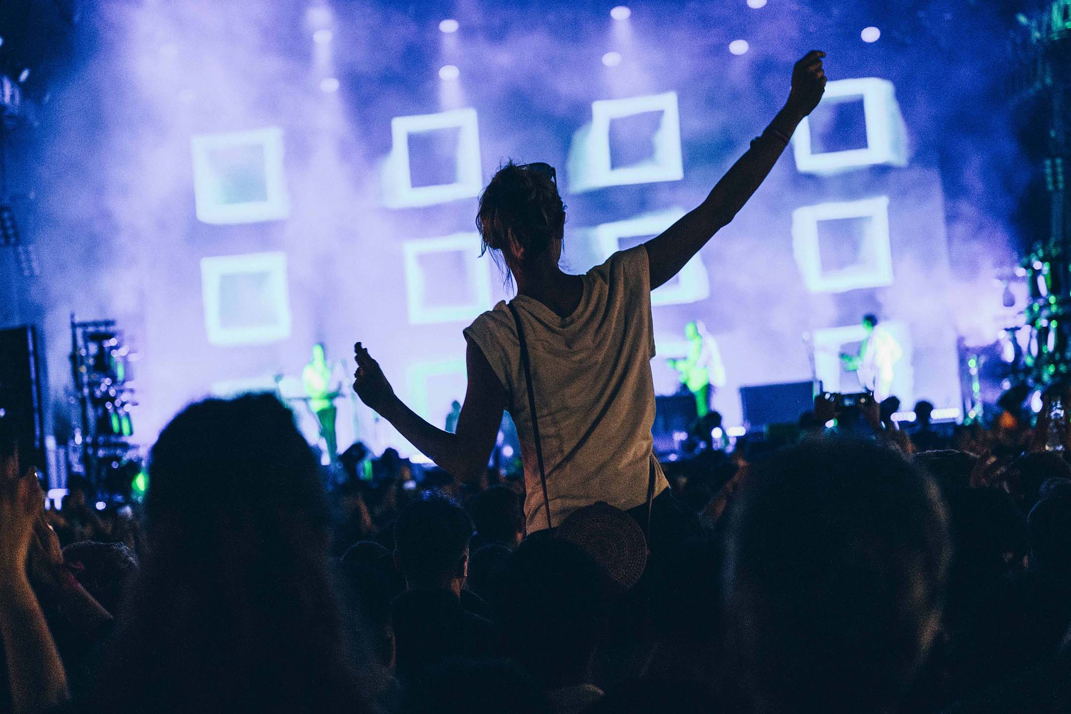 2023年3月5日,香港,「Clockenflap 2023」音樂節。
