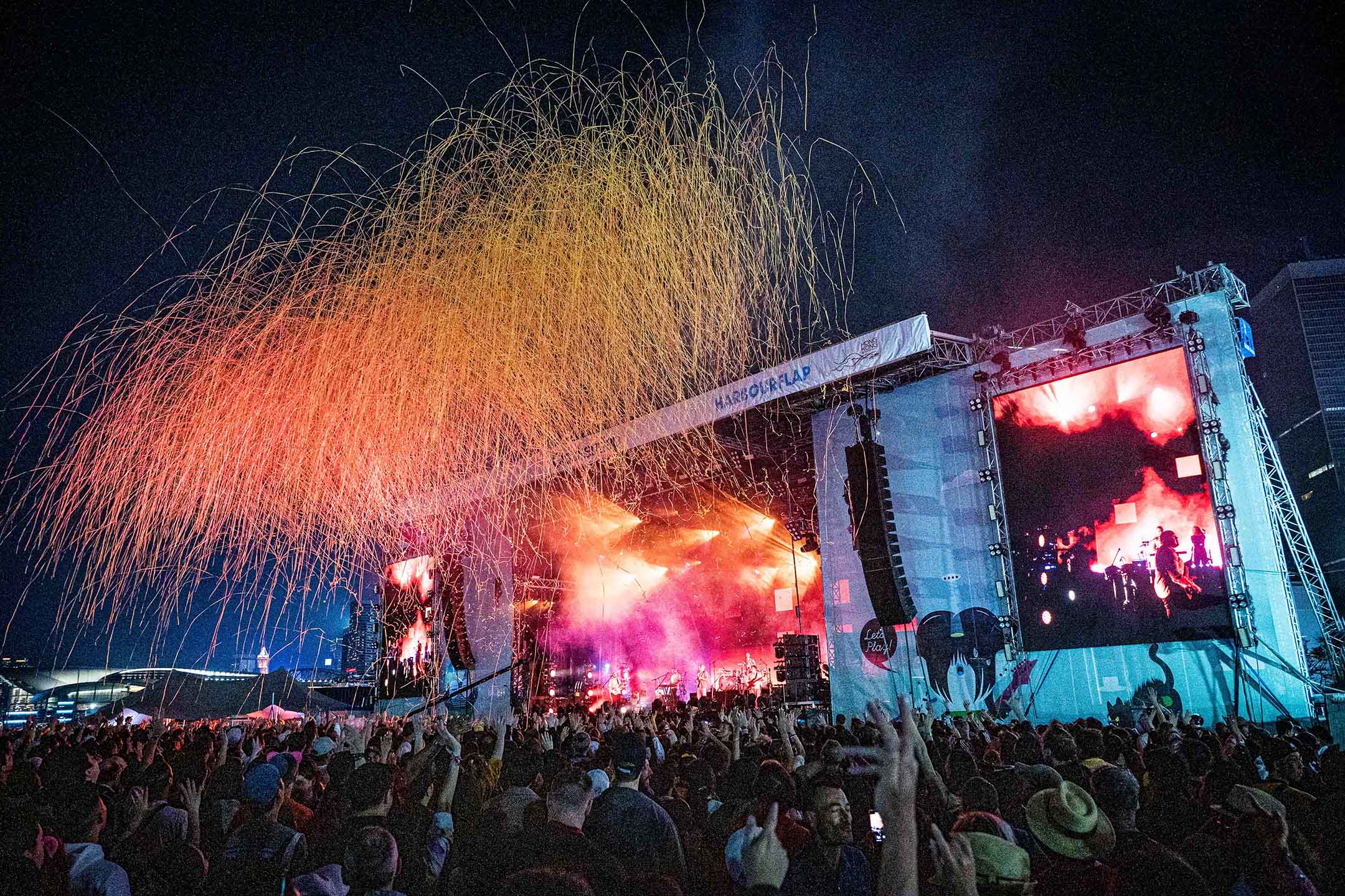 2023年3月5日,香港,「Clockenflap 2023」音樂節。