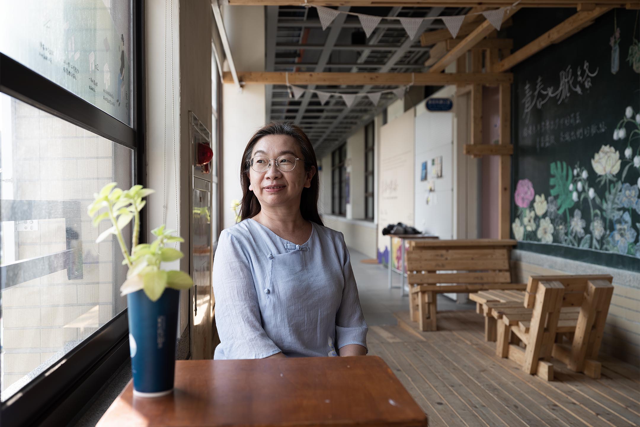 中山女高黄琪老師。