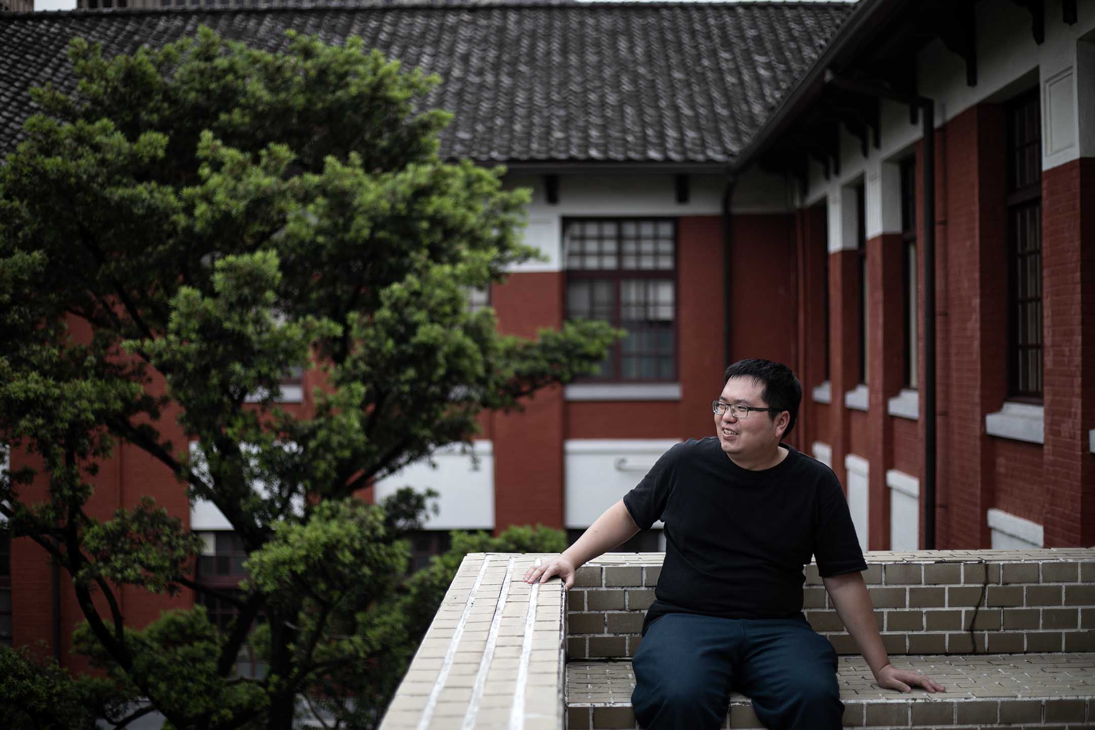 年資三年的政治新鮮人皇雄。攝:陳焯煇/端傳媒