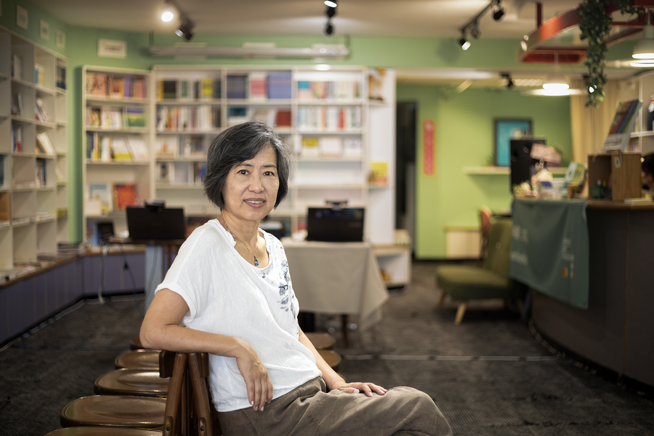 女書店董事長宋順蓮。攝:陳焯煇/端傳媒