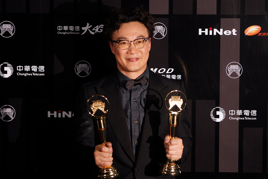 香港歌手陳奕迅於2018年出席第29屆金曲獎頒獎禮,獲最佳國語男歌手獎和最佳專輯獎。攝:Chiang Ying-ying/AP/達志影像