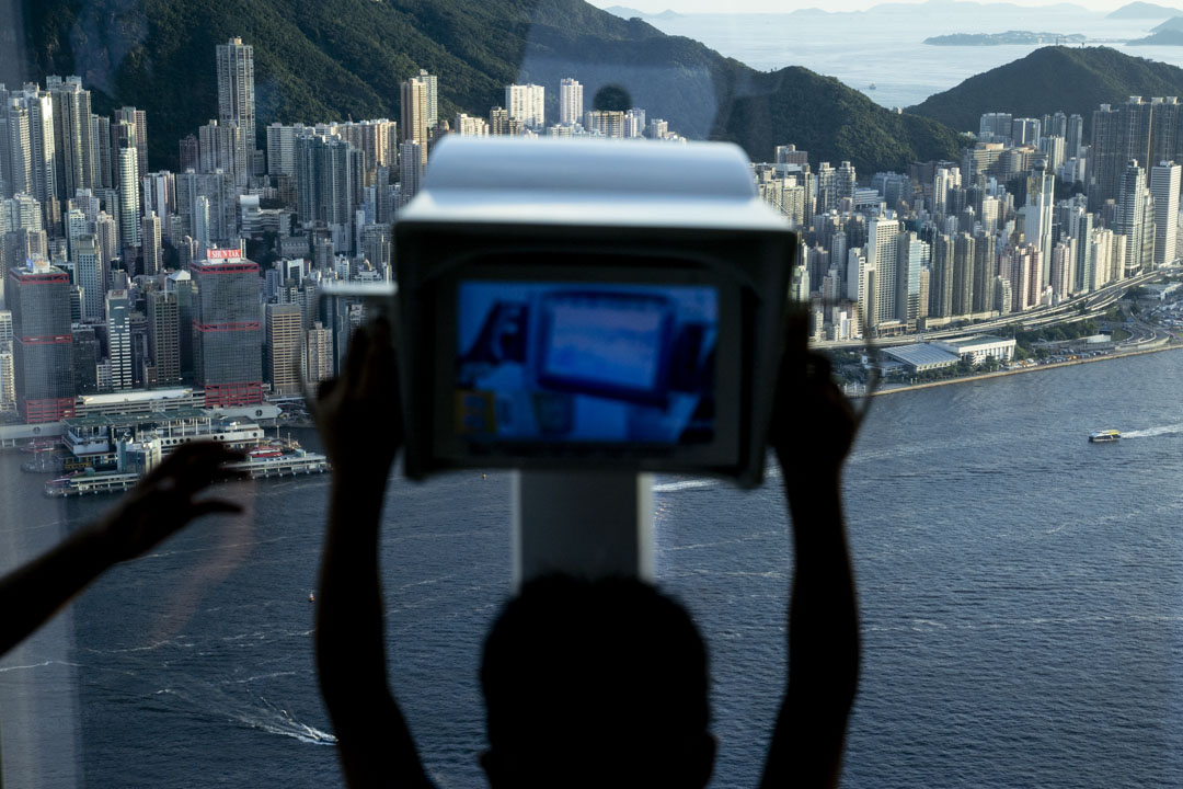 2020年6月30日,烈日當空下的維港兩岸。