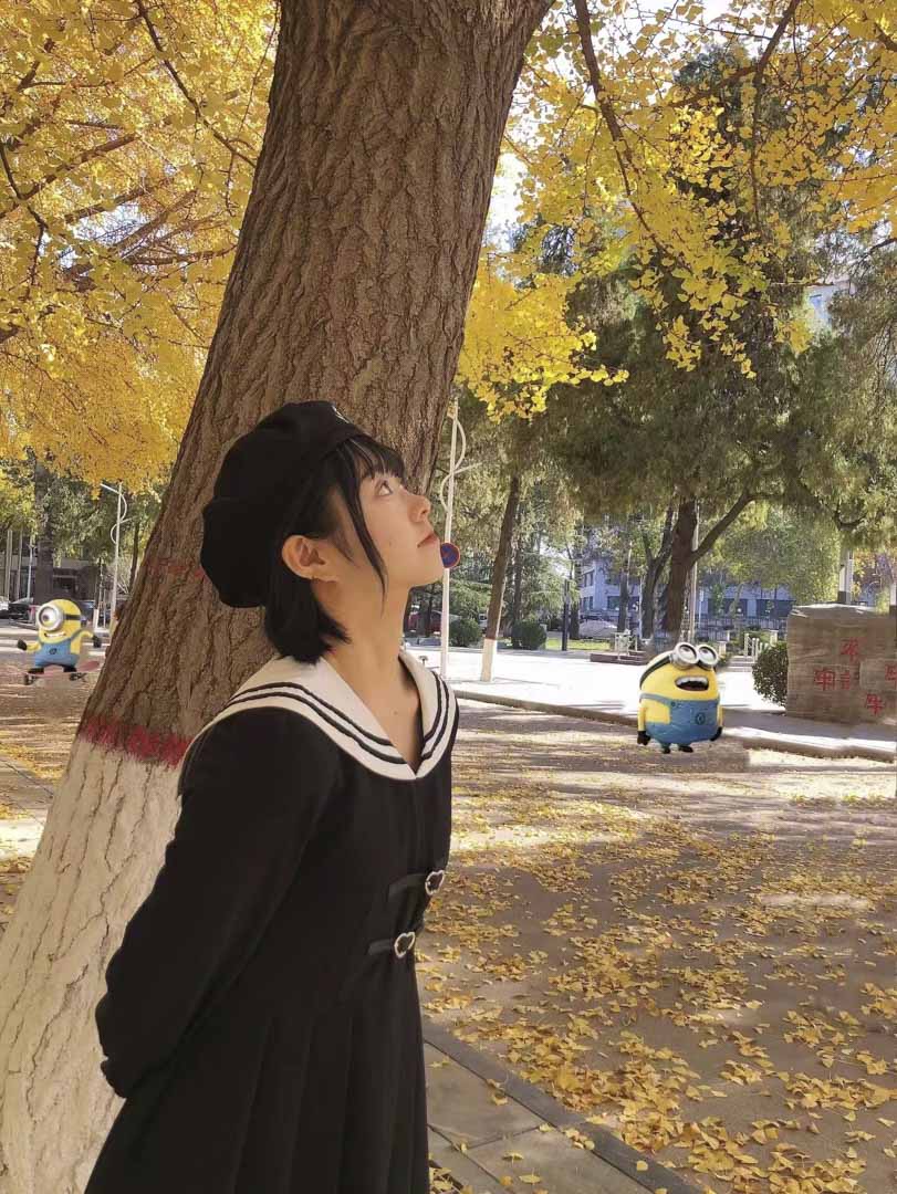 小劉的「美役出逃計劃」：長髮時的球球。圖：受訪者提供   