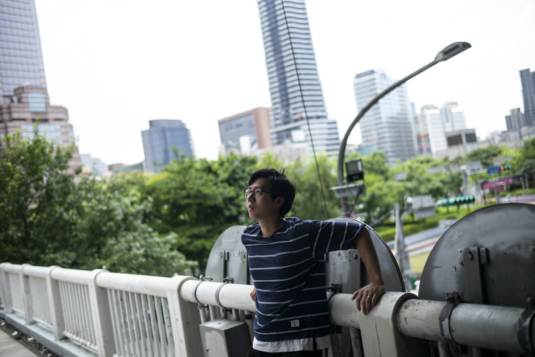 在台港人George。摄:林振东/端传媒