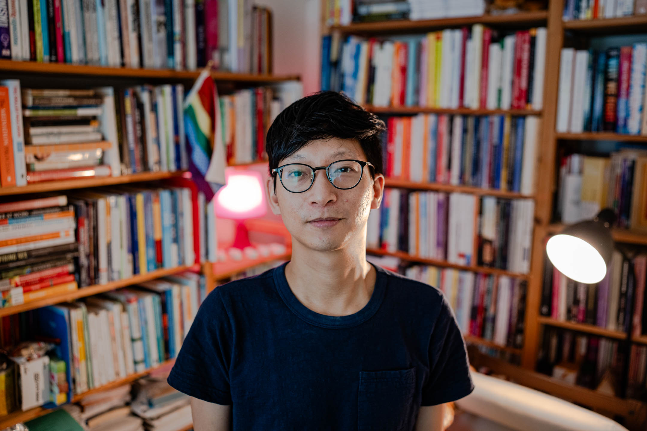 香港中文大学性别与研究课程讲师曹文杰(小曹)博士。摄:Ryan Lai/端传媒