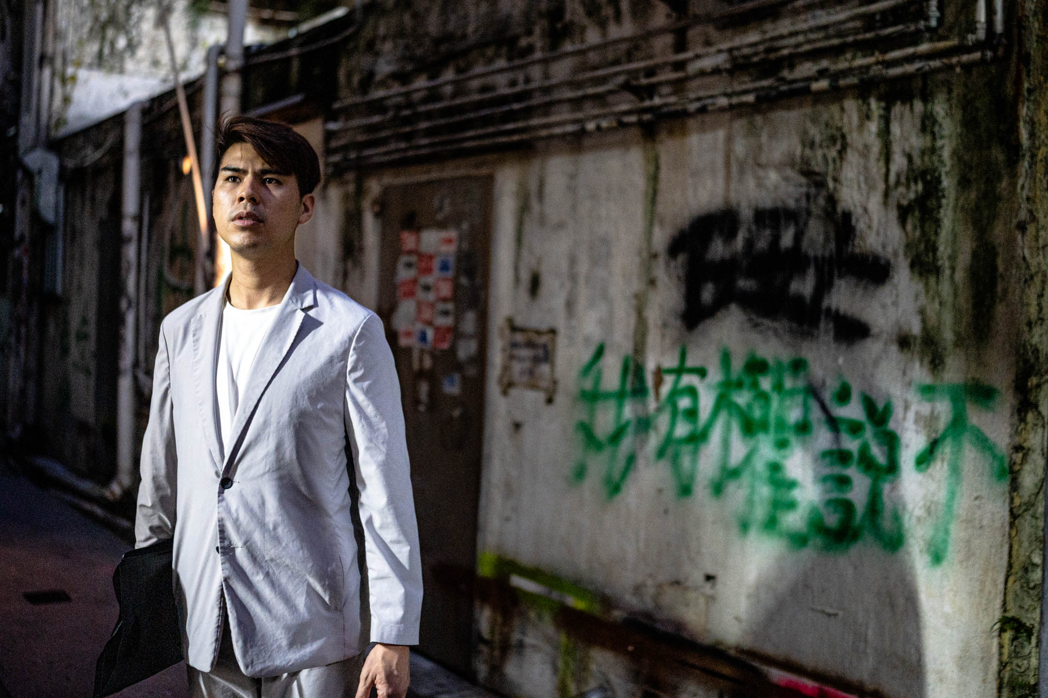 男同志阿枫。摄:Ryan Lai/端传媒