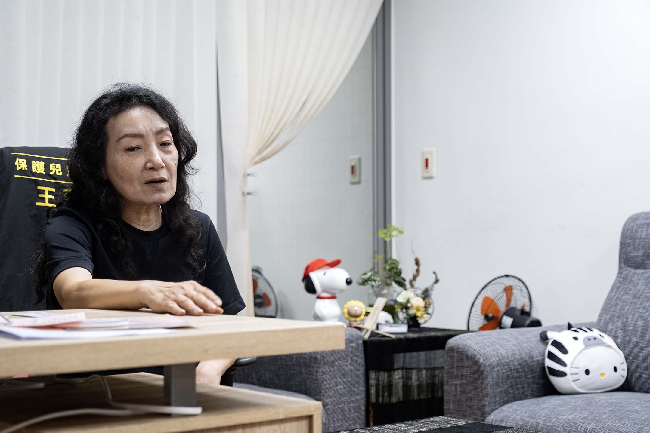 中華民國兒童權益促進會創會理事長王薇君。攝:陳焯煇/端傳媒
