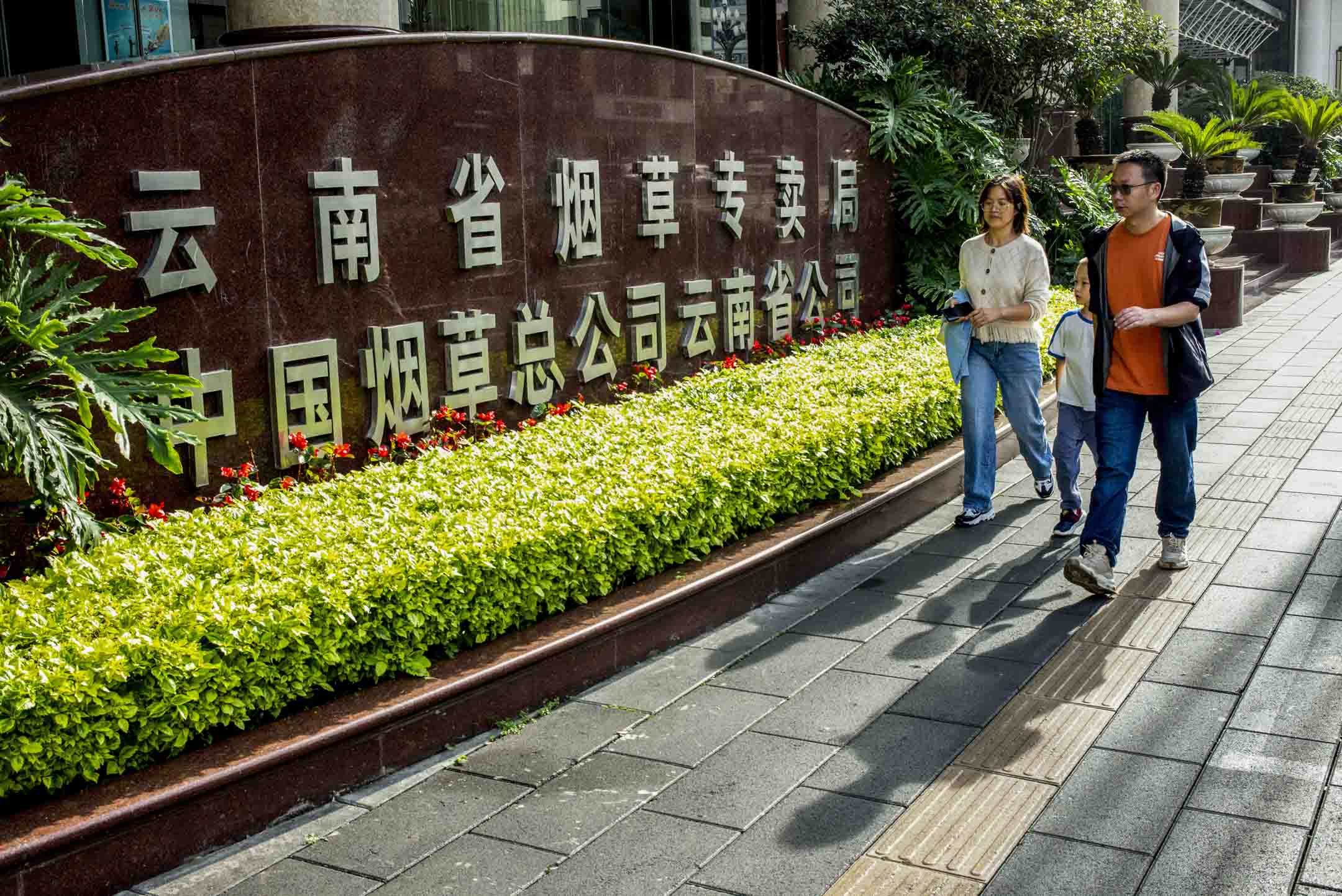 2023年8月12日﹐中國雲南昆明煙草專賣局。攝:LCT/端傳媒