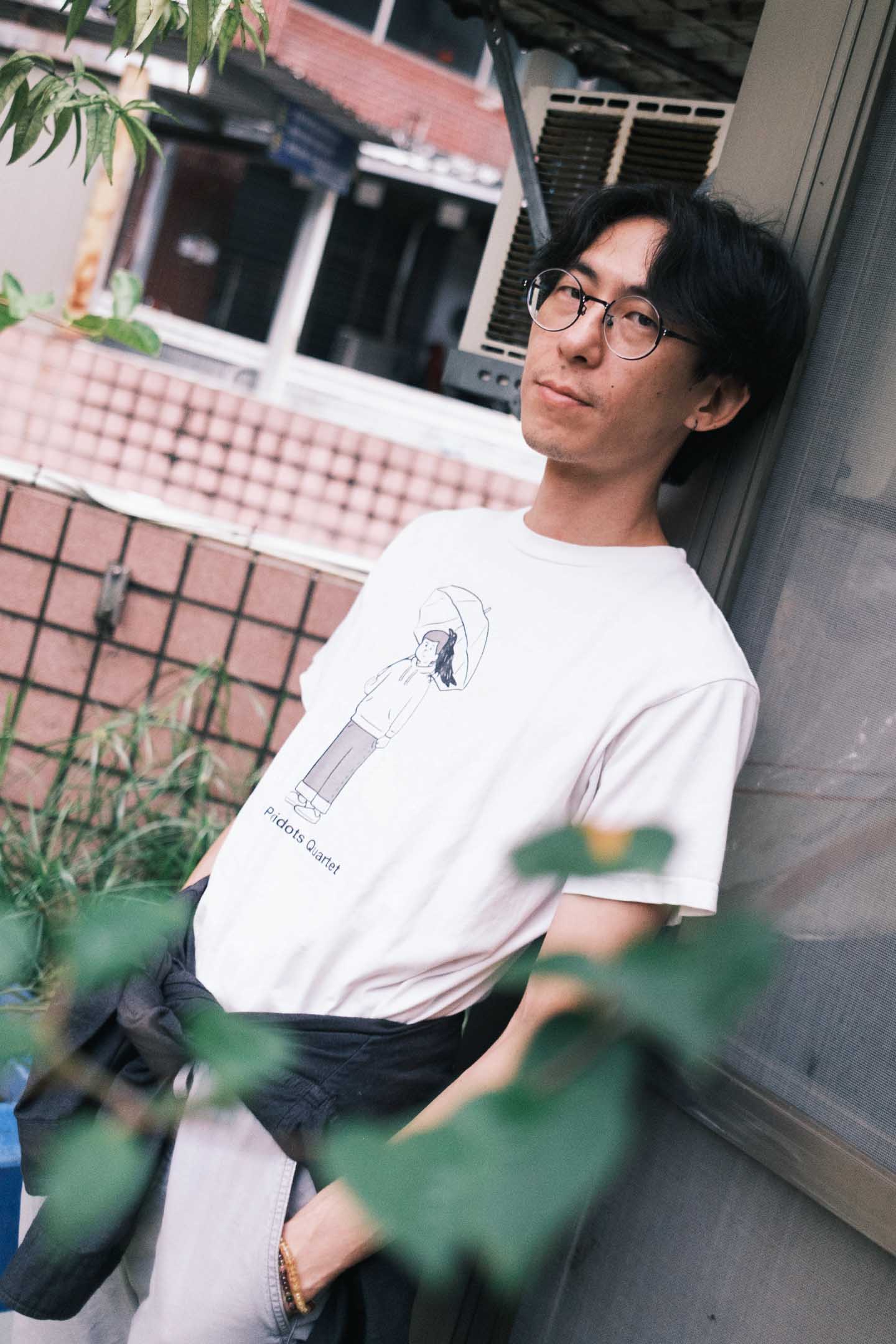 樂團 Little Shy on Allen Street 成員劉哲麟。攝:唐佐欣/端傳媒