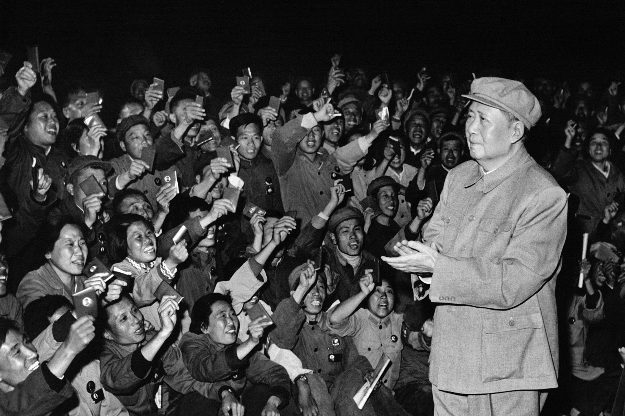1968年10月1日,中華人民共和國最高領導人毛澤東。圖:KEYSTONE-FRANCE/Gamma-Rapho via Getty Images