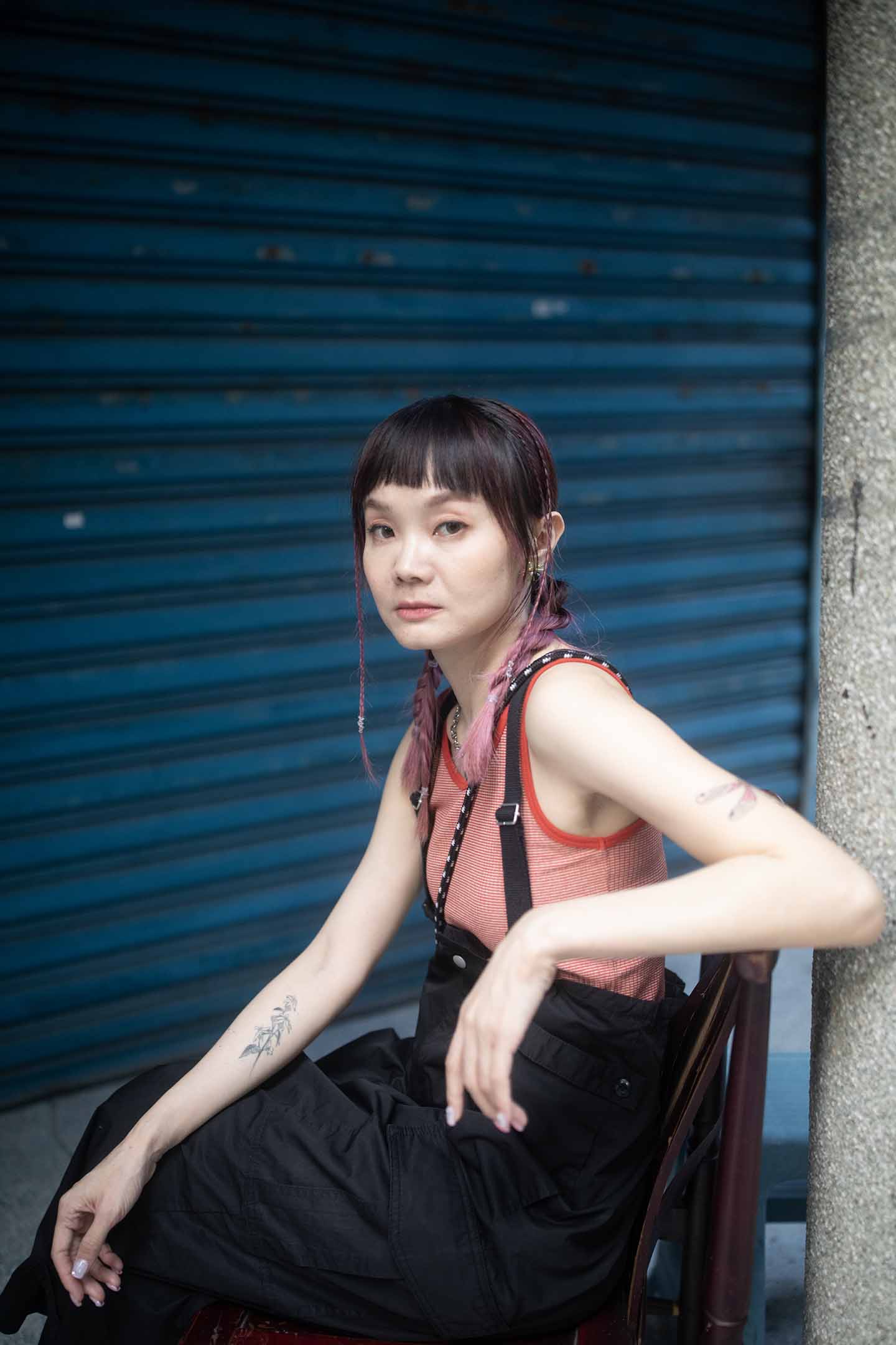 青虫aoi主唱吉尼。攝:陳焯輝/端傳媒