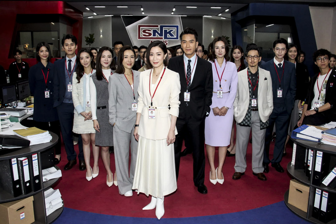 《新聞女王》劇照。網上圖片