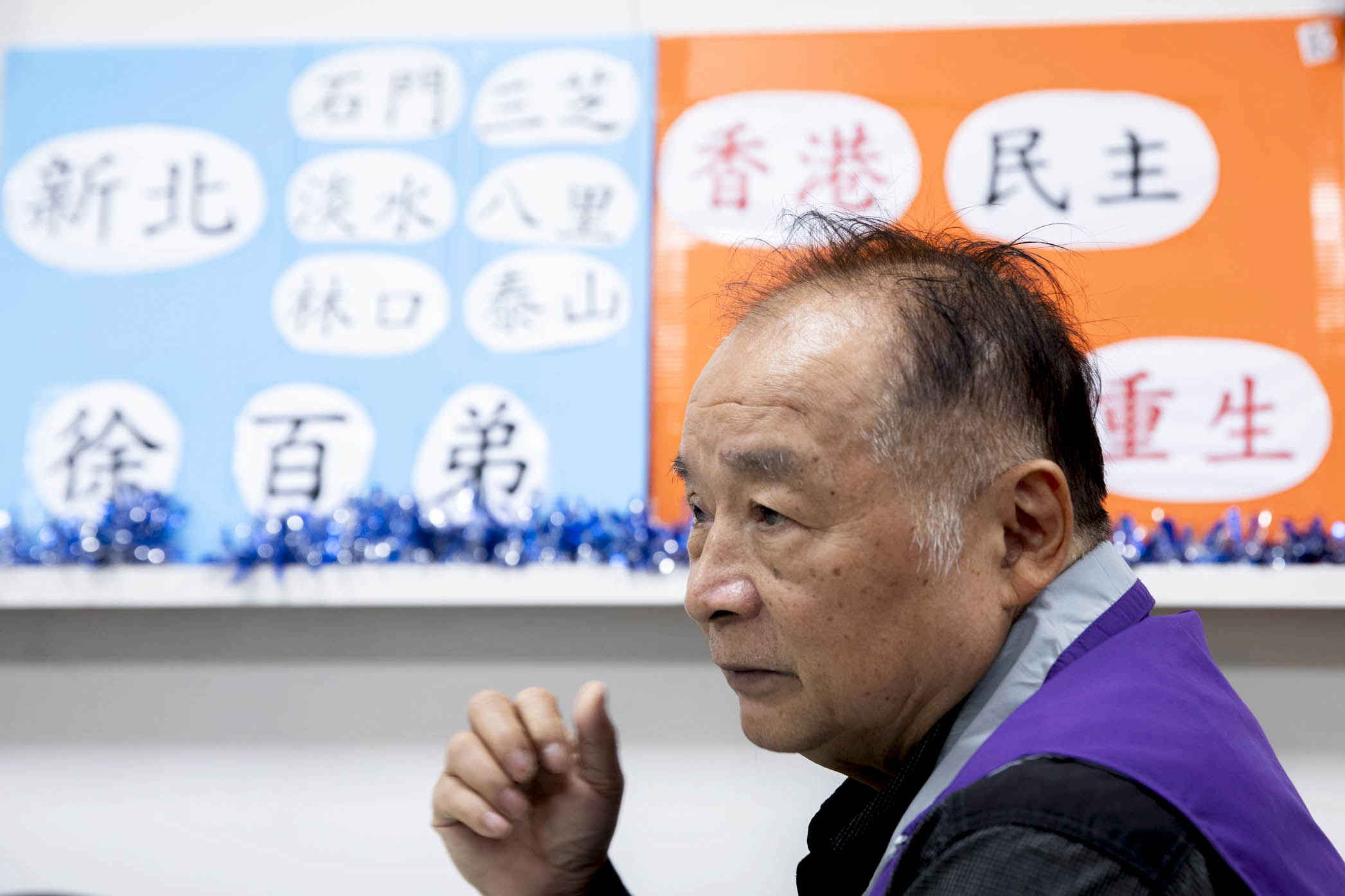 徐百弟的政見皆圍繞著台港經驗，首先，他想讓香港人可以更好地在台灣生活，爭取到台灣人的認同。