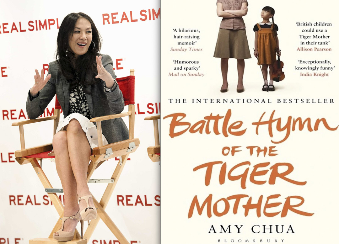 《虎媽的戰歌》(Battle Hymn of the Tiger Mother, 2011)的作者 Amy Chua 。攝:Slaven Vlasic/Getty Images