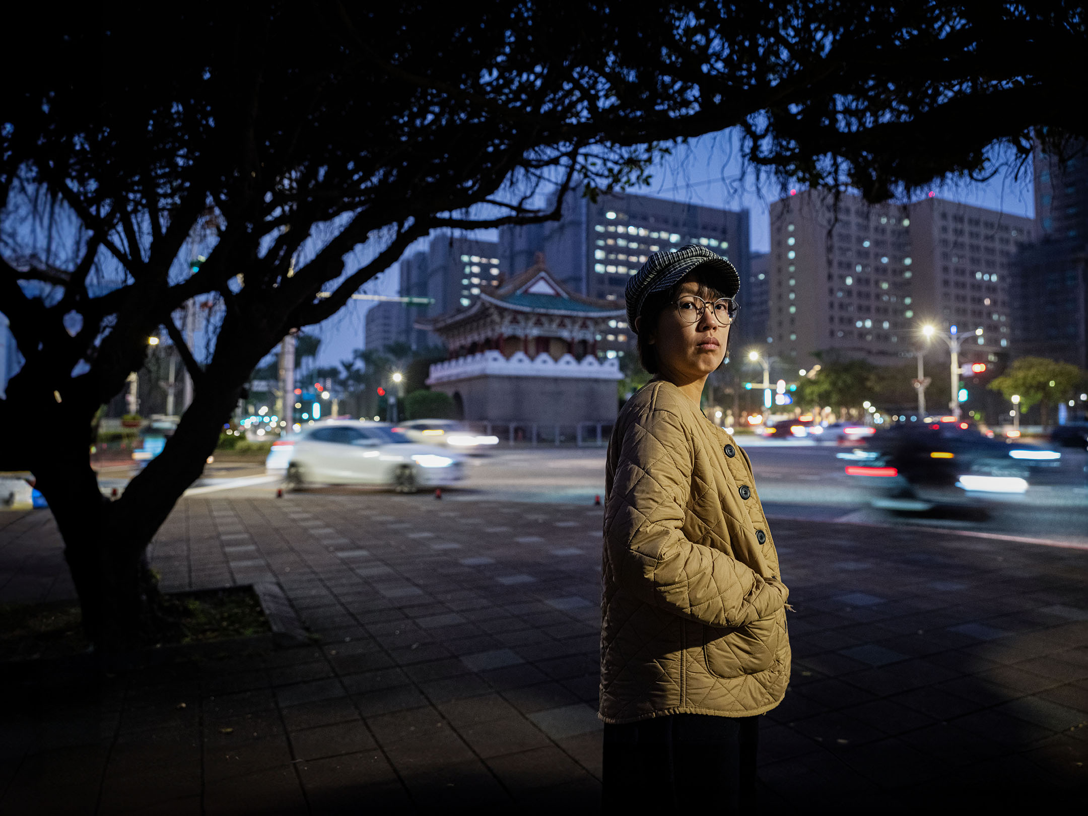 曾在議場內擔任秘書組的許恩恩。攝:陳焯煇/端傳媒