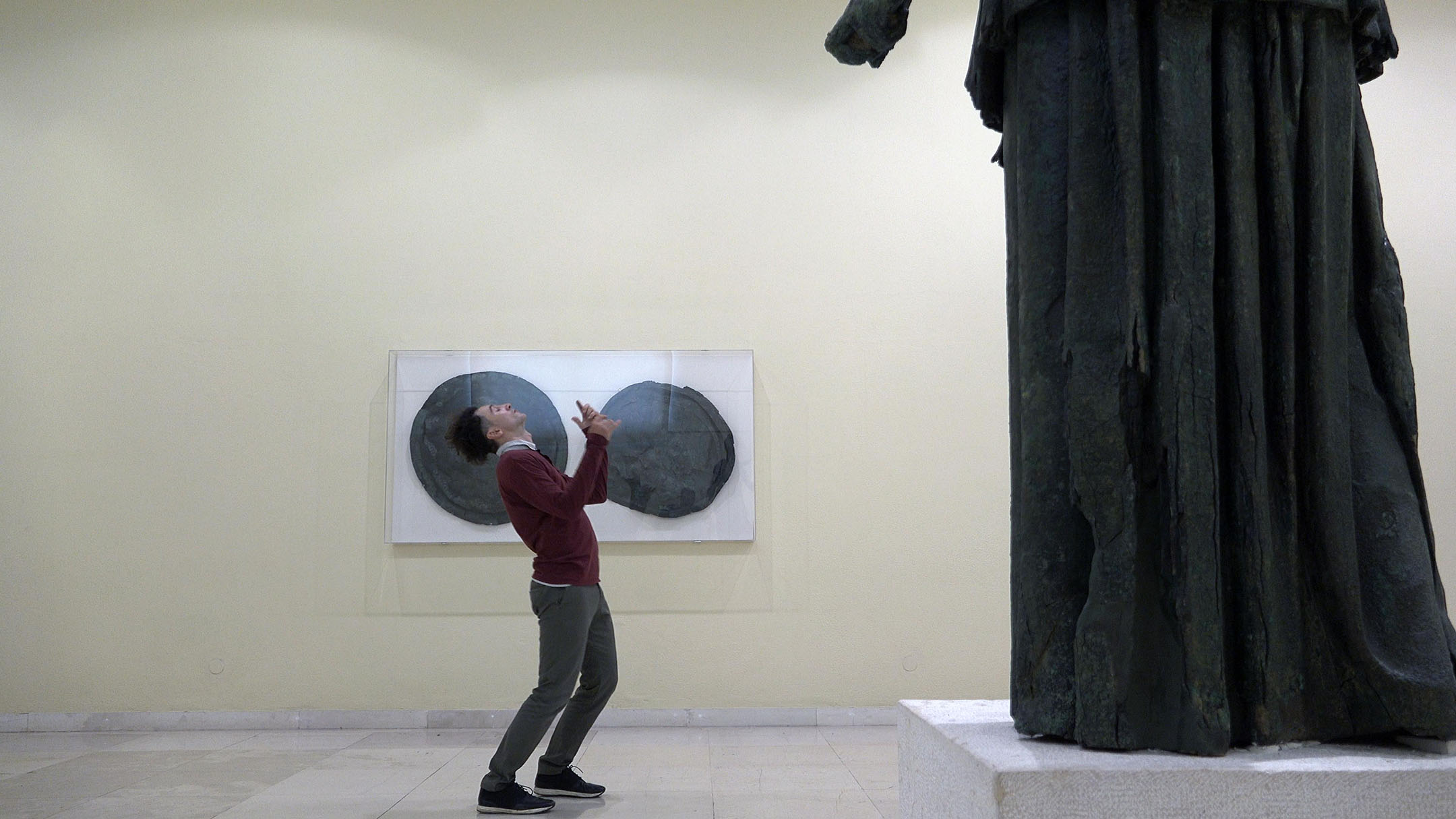 紀錄片《exergue - on documenta 14》截圖。圖：網上圖片