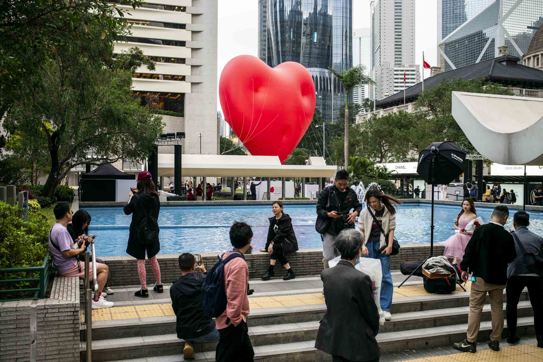 2024年2月16日,首個由文化藝術盛事基金贊助的活動「Chubby Hearts Hong Kong」。 攝:林振東/端傳媒