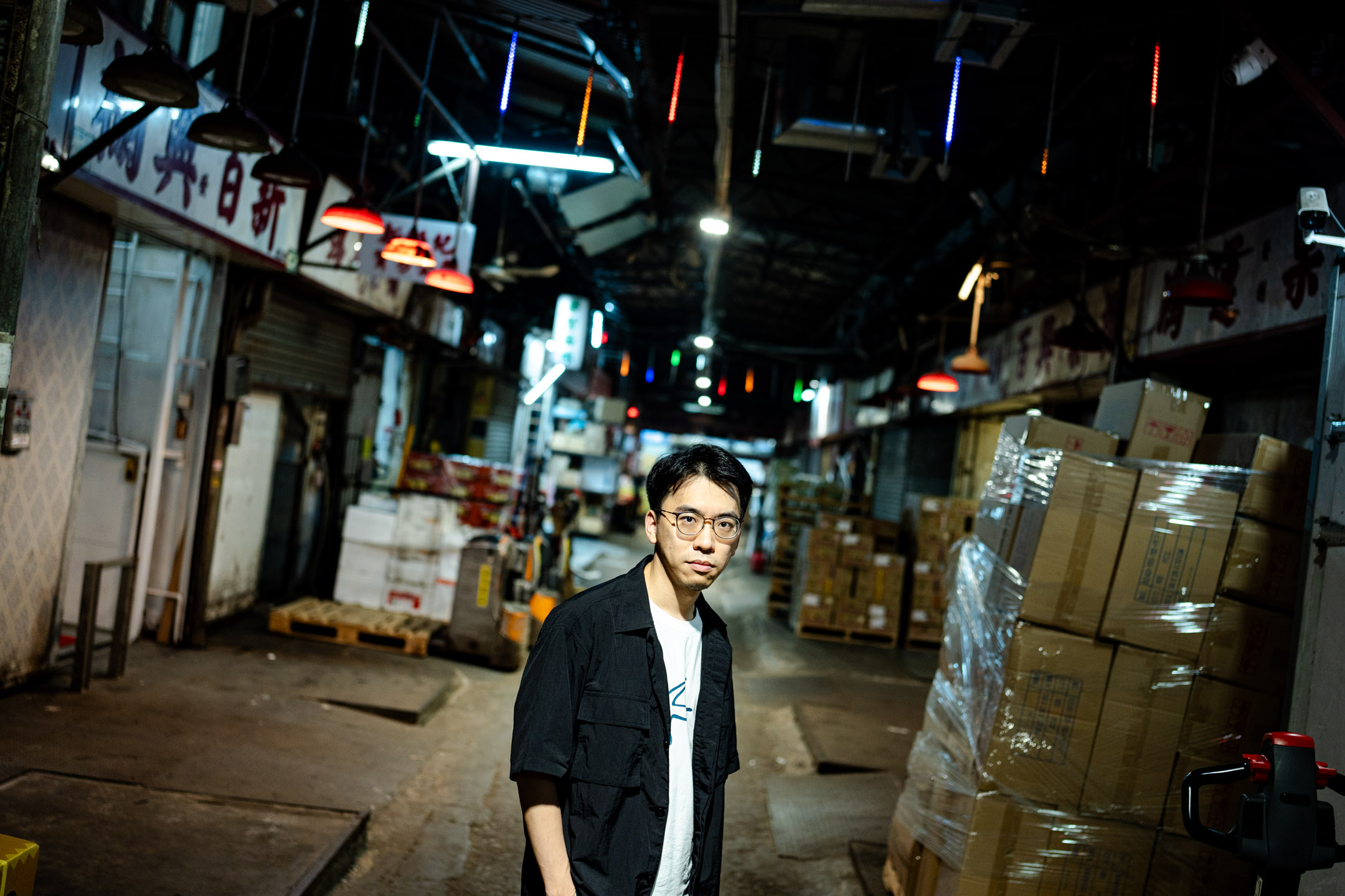 《人海同游》导演蔡杰。摄:Ryan Lai/端传媒