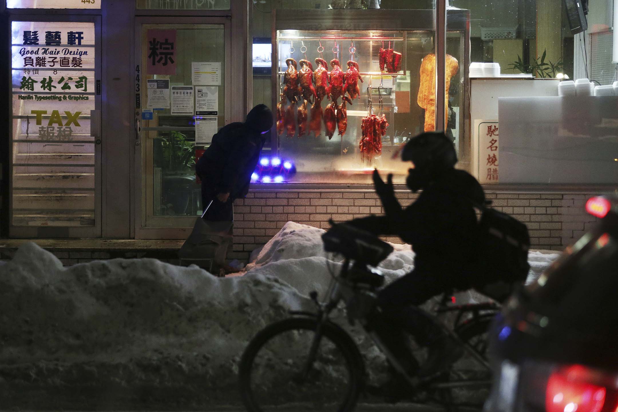多倫多唐人街一間中式餐館。攝:Steve Russell/Toronto Star via Getty Images